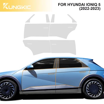 Mootori Poritiiva Tagumine PPF Kaitse Kile Hyundai IONIQ 5 2022 2023 TPÜ Anti-Scratch Auto Nähtamatu, Läbipaistev Kleebis