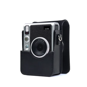 Retro Pehme Mini Kaamera Puhul Kott PU Nahast Kate, mille õlarihm Instax mini EVO Kaamera Puhul