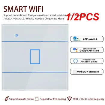 1/2TK Wifi Smart Switch Wifi+RF puldiga Lüliti 433 Mhz RF Funktsiooni Töö Alexa Echo Alice Smart